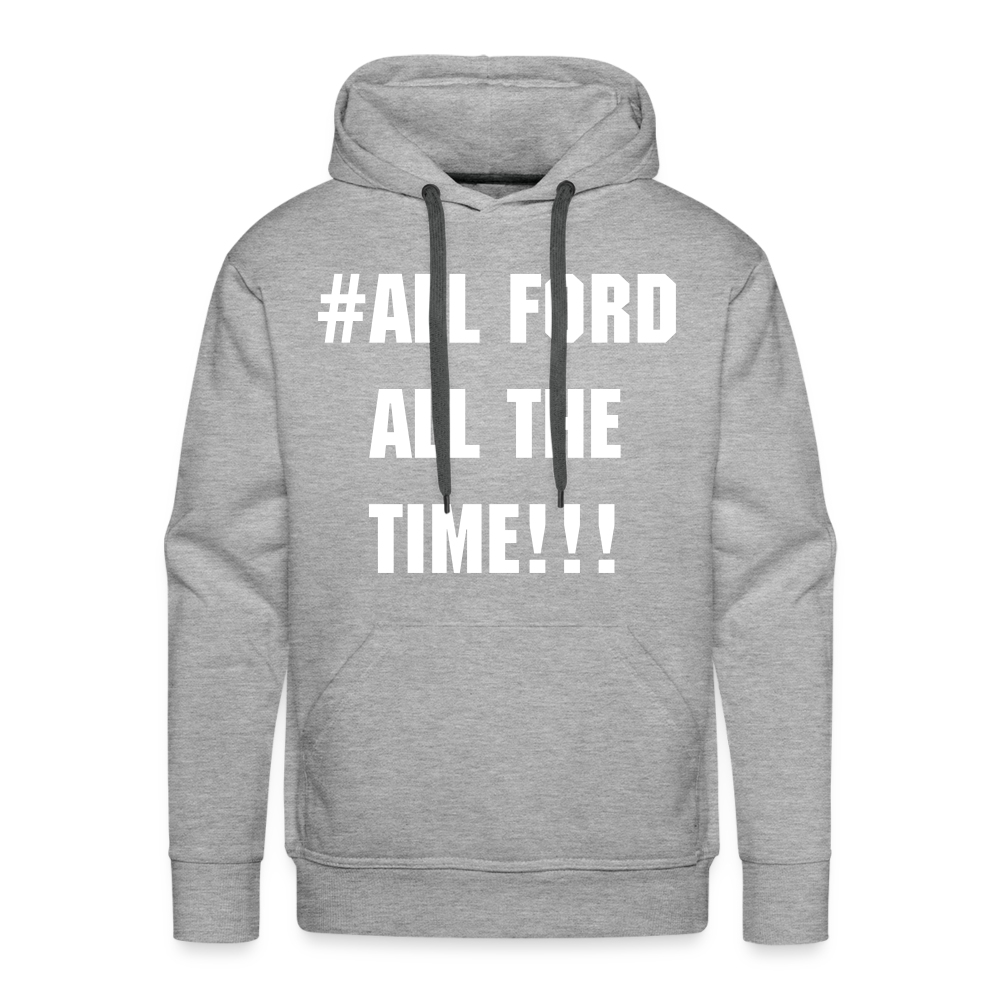 Men’s Premium Hoodie - heather grey