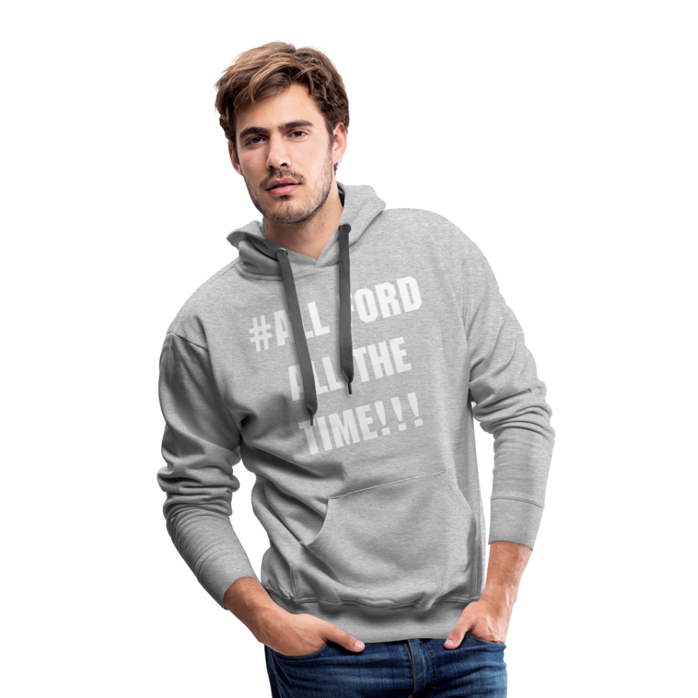 Men’s Premium Hoodie - heather grey