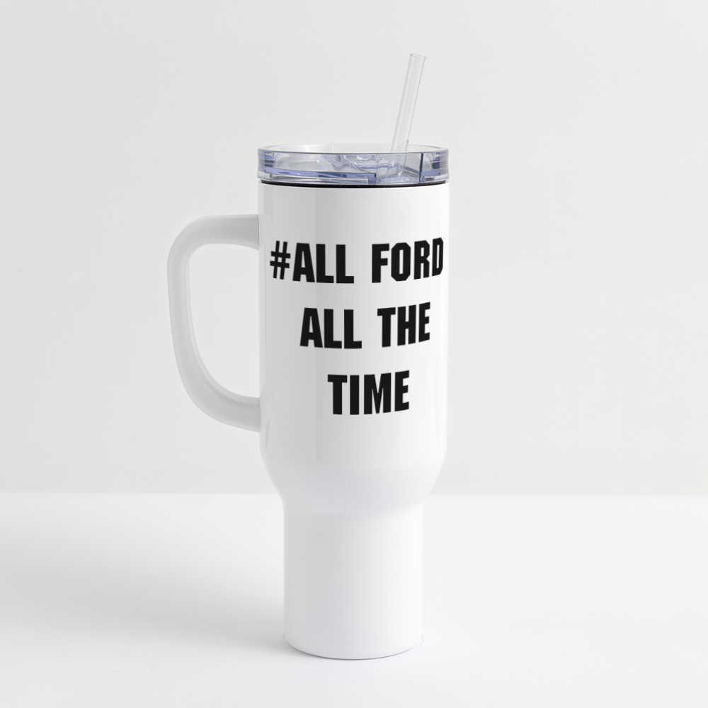 40 oz Travel Tumbler - white