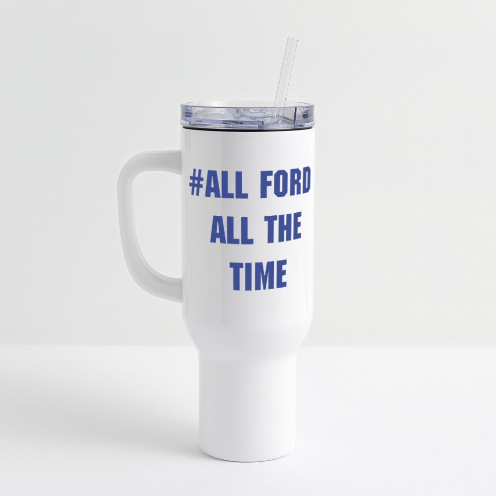 40 oz Travel Tumbler - white