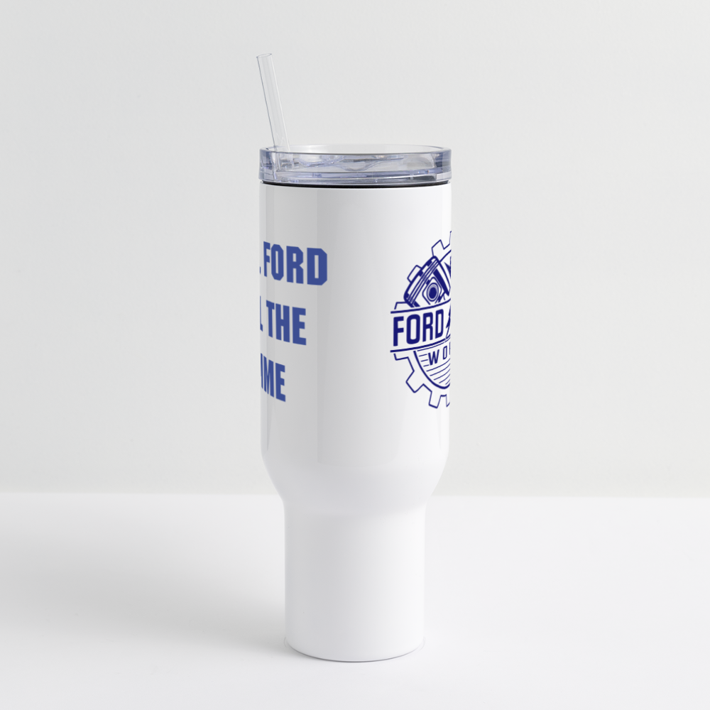 40 oz Travel Tumbler - white