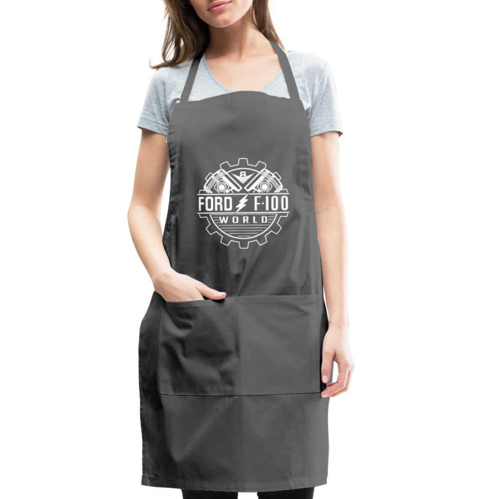 Adjustable Apron - charcoal