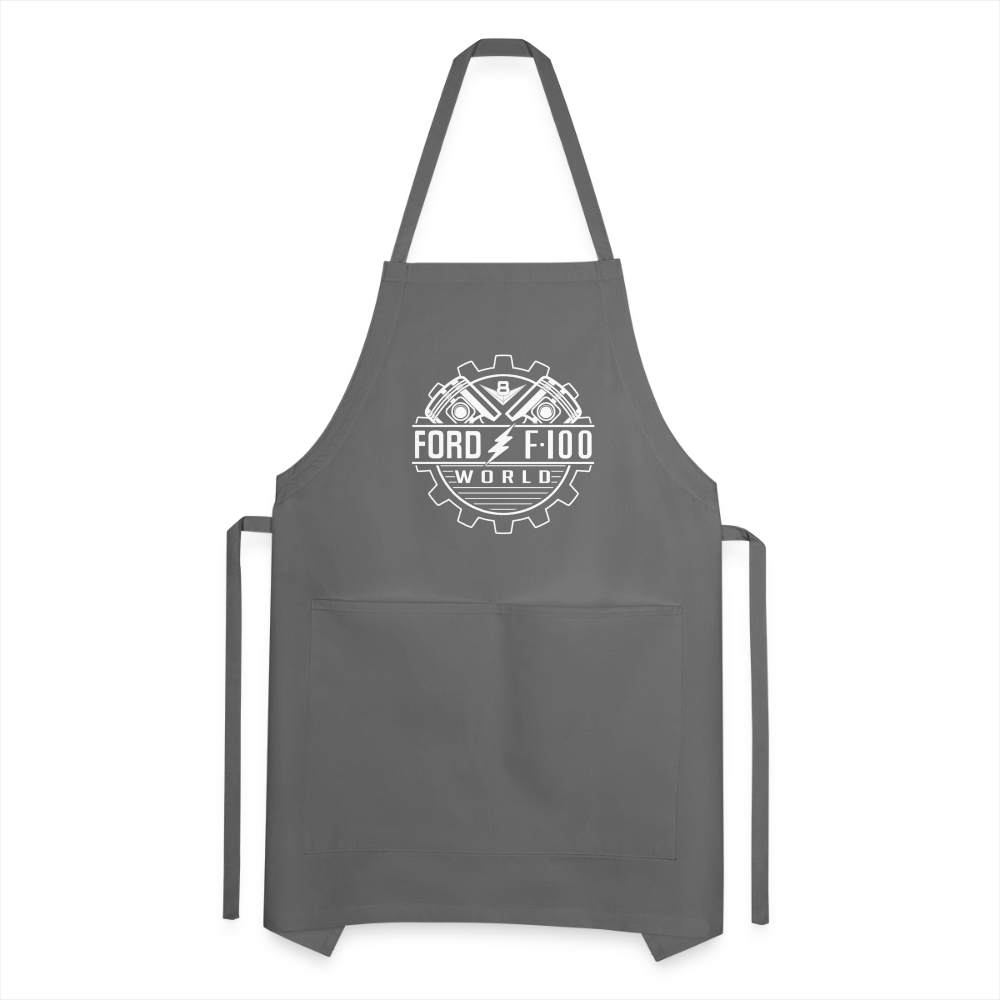 Adjustable Apron - charcoal