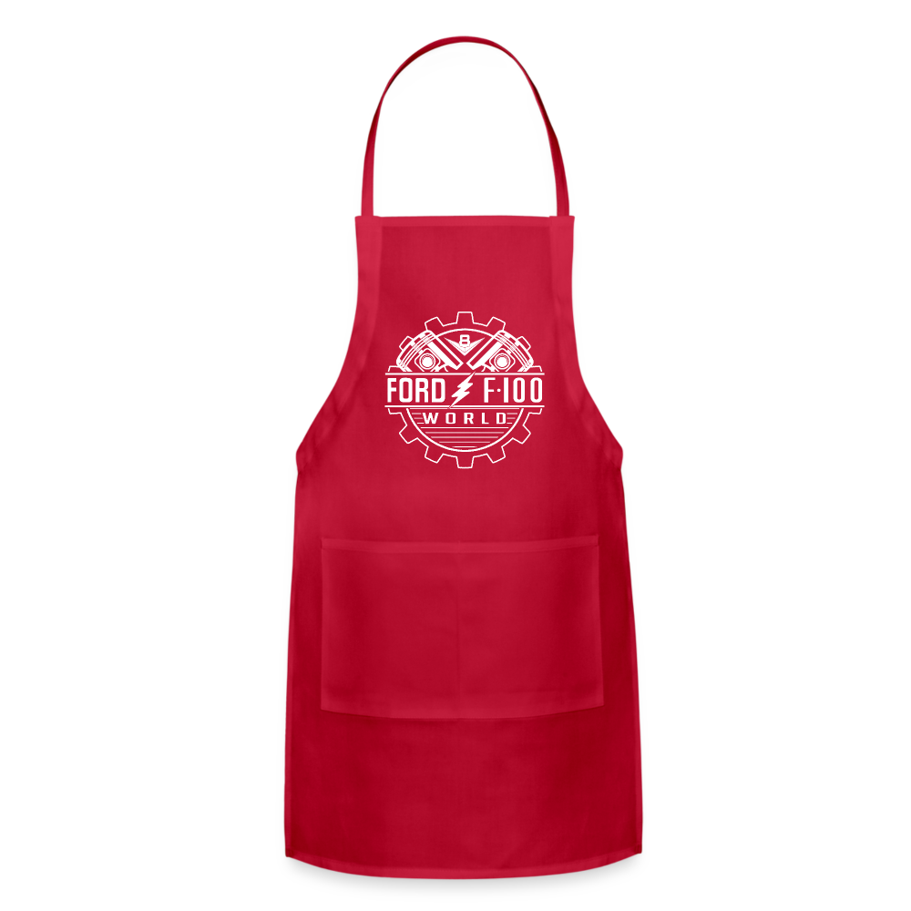 Adjustable Apron - red