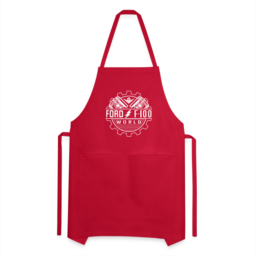 Adjustable Apron - red