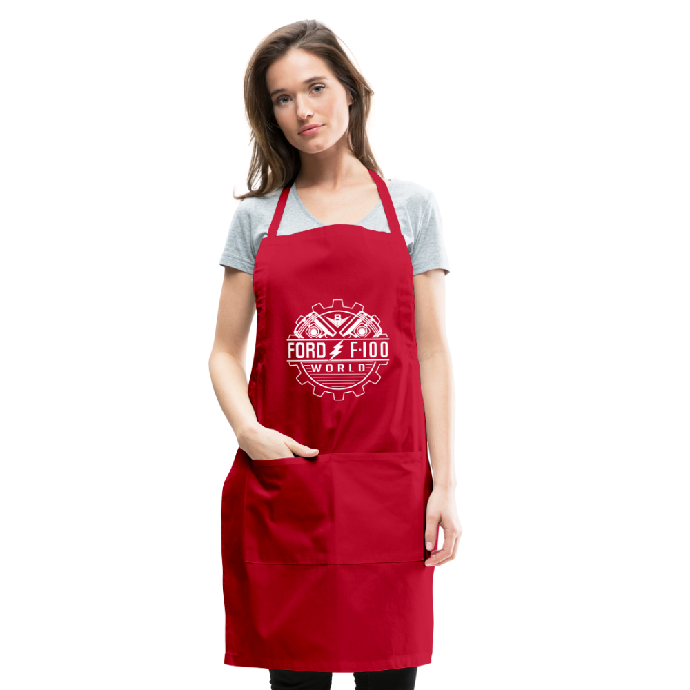 Adjustable Apron - red