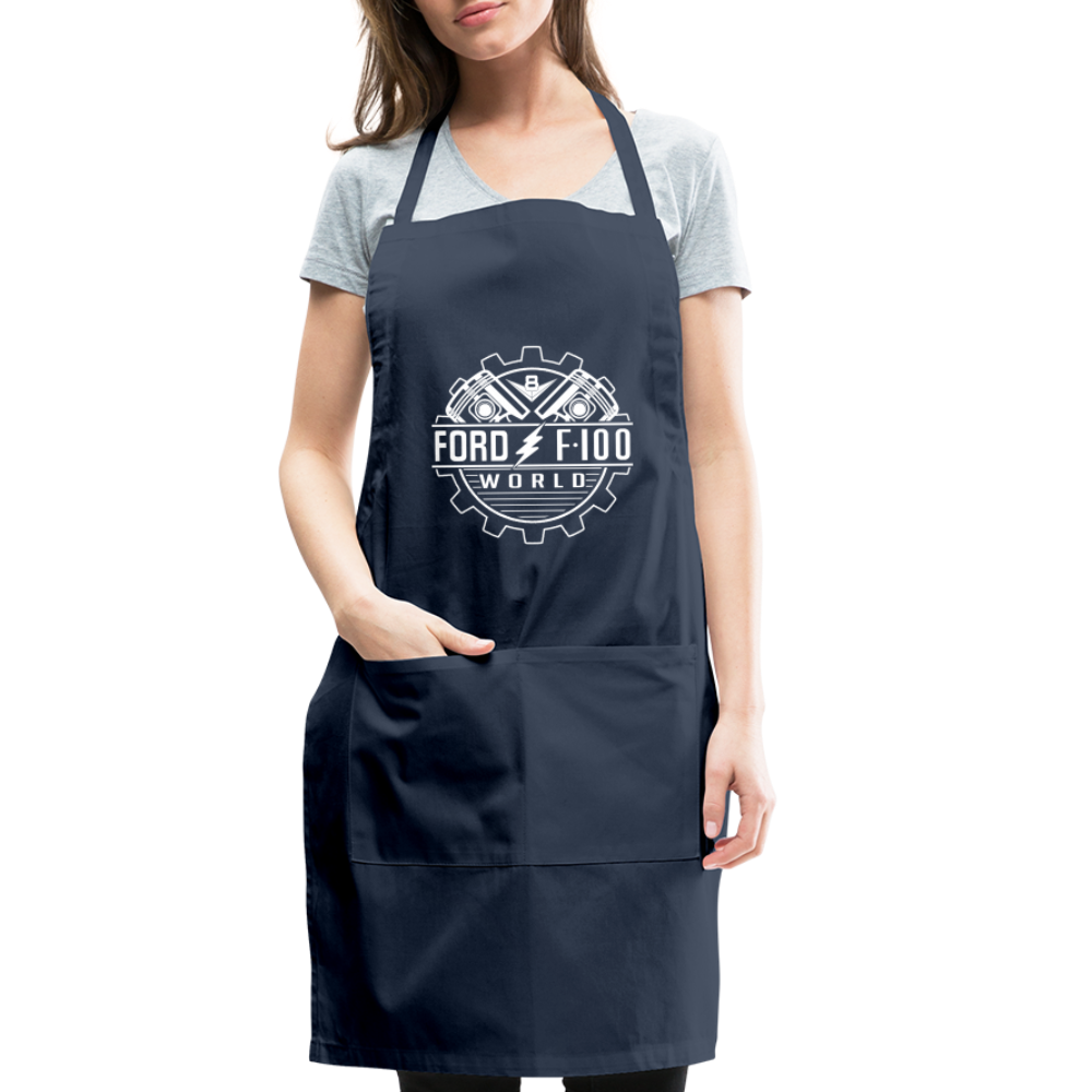 Adjustable Apron - navy