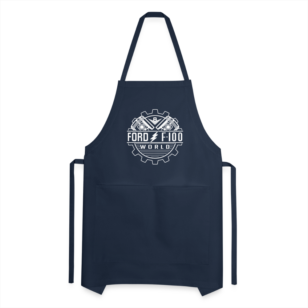 Adjustable Apron - navy