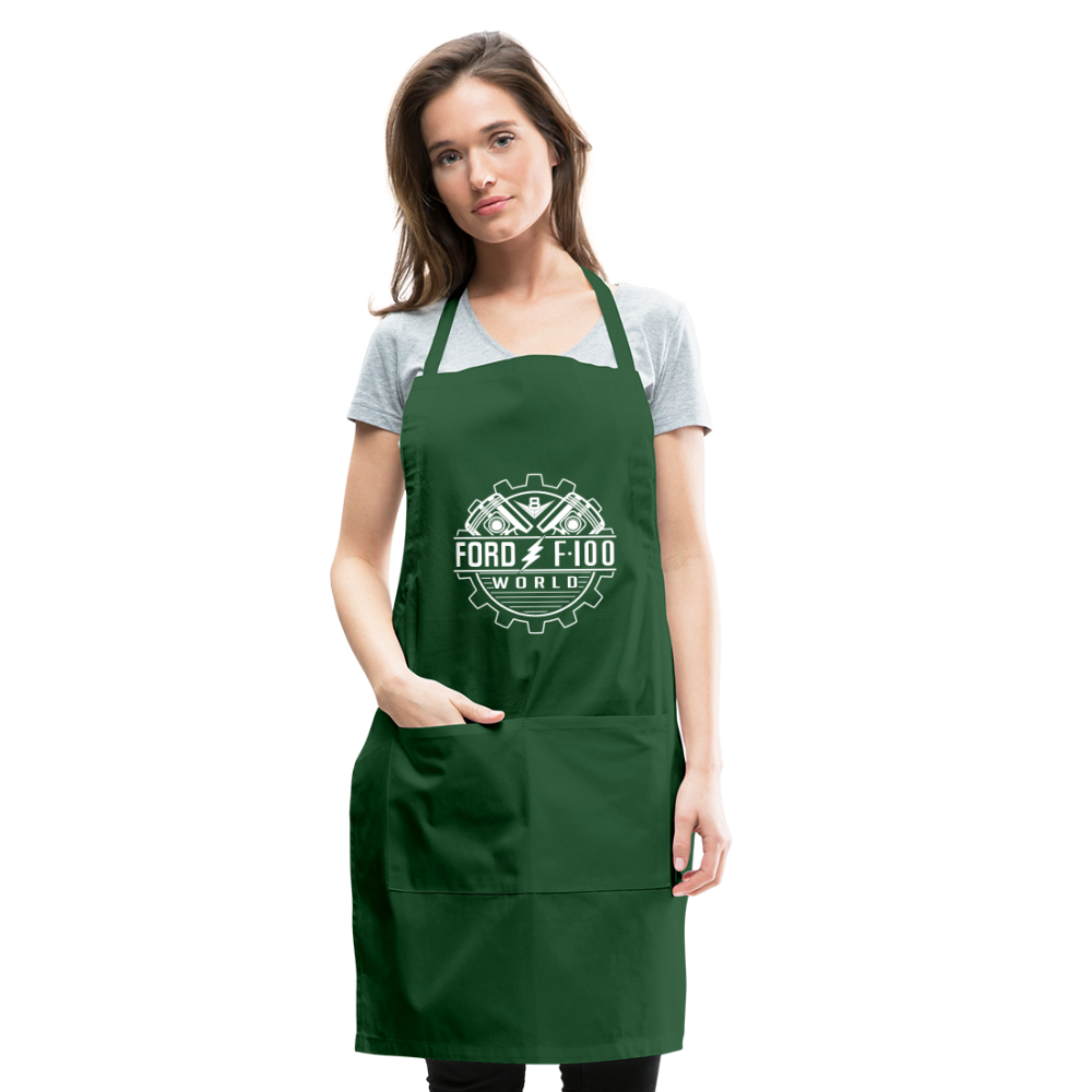 Adjustable Apron - forest green