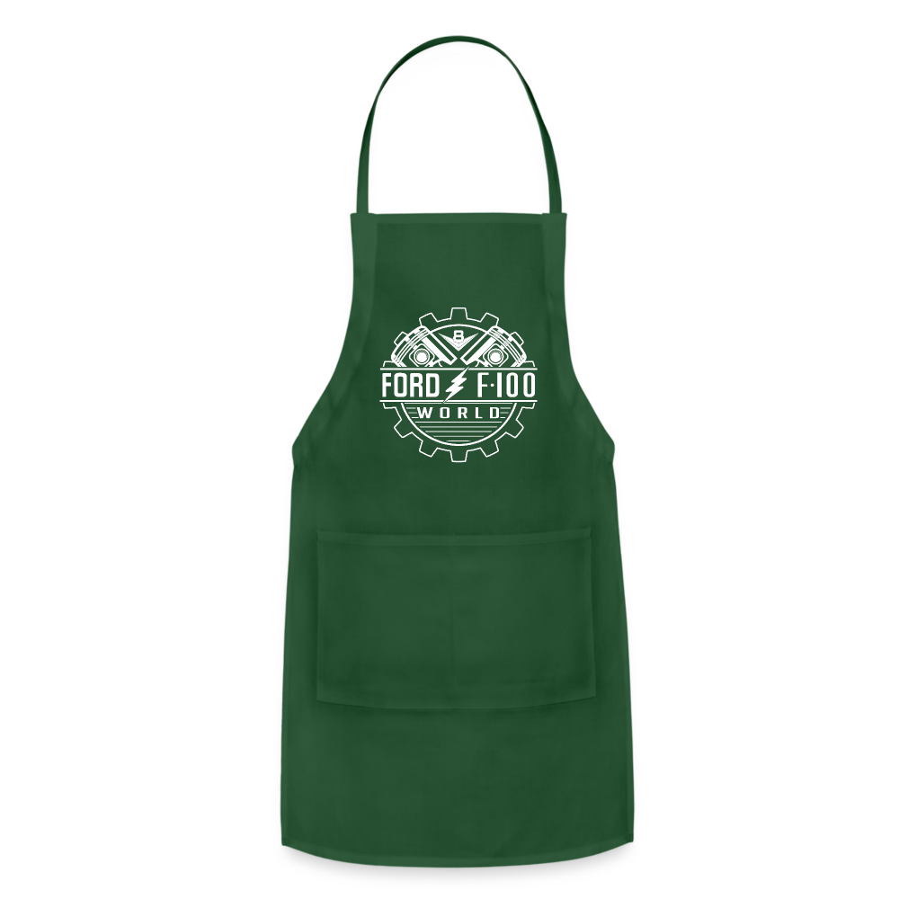 Adjustable Apron - forest green