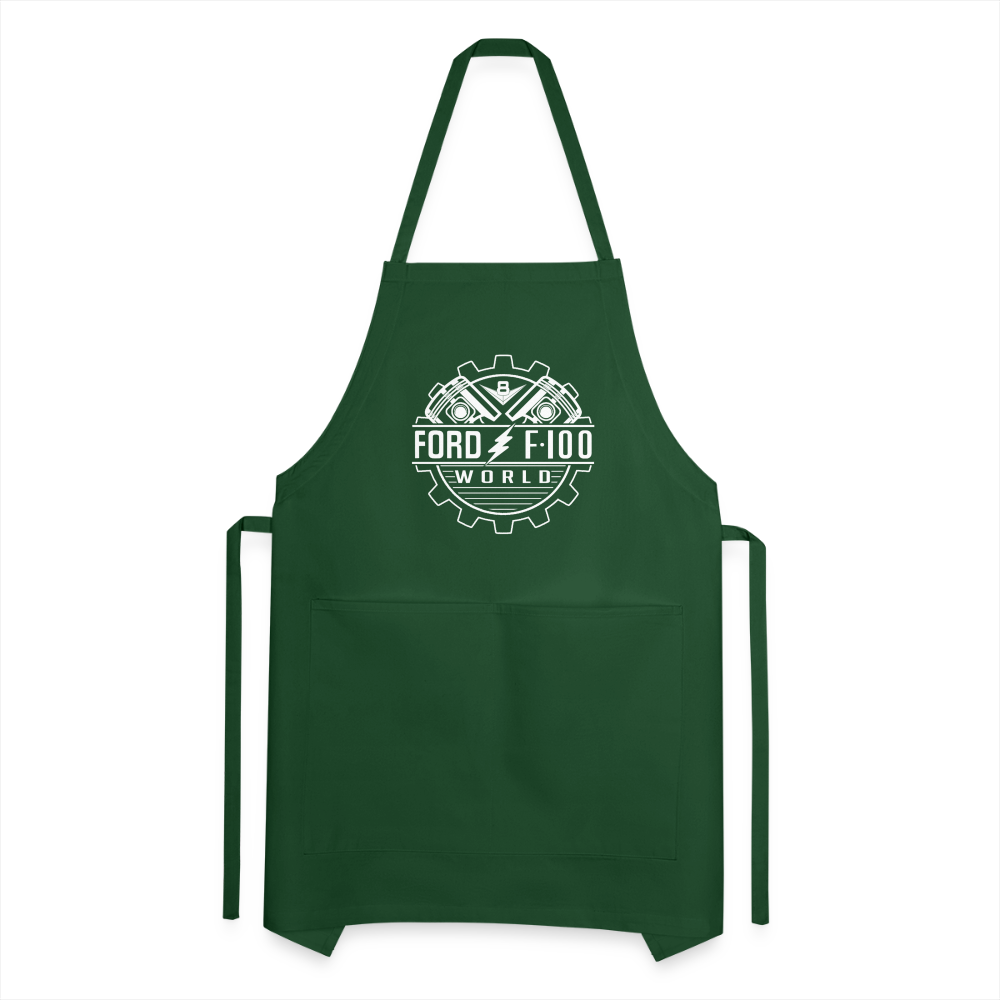 Adjustable Apron - forest green