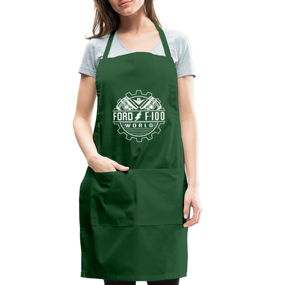 Adjustable Apron - forest green