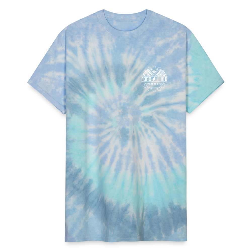 Unisex Tie Dye T-Shirt - blue lagoon