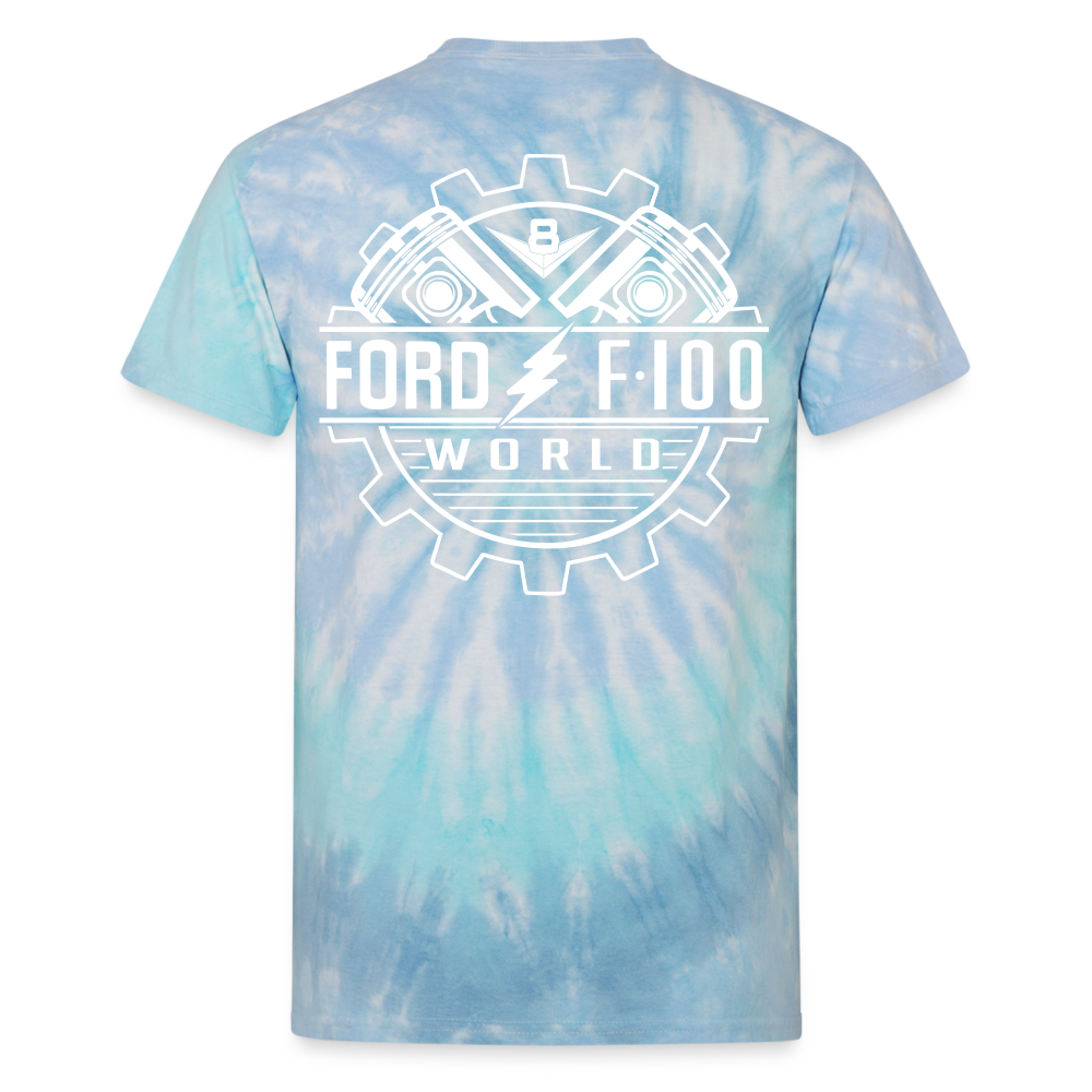 Unisex Tie Dye T-Shirt - blue lagoon