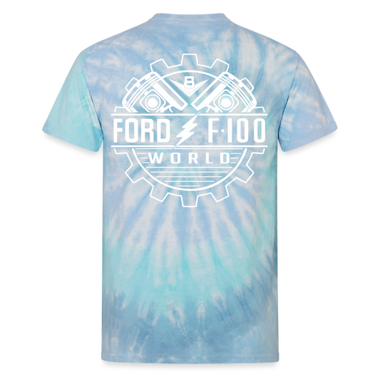 Unisex Tie Dye T-Shirt - blue lagoon