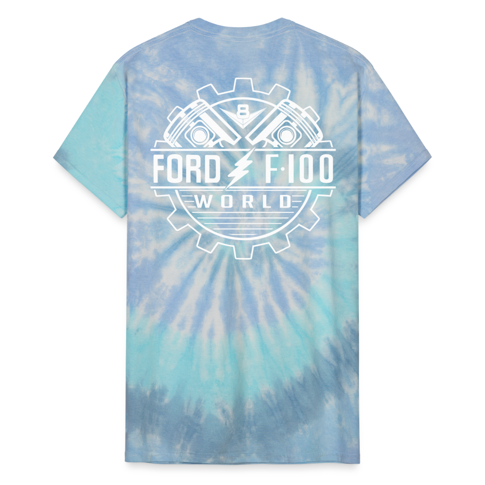 Unisex Tie Dye T-Shirt - blue lagoon