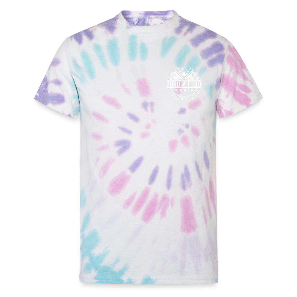 Unisex Tie Dye T-Shirt - Pastel Spiral