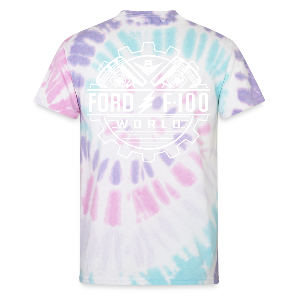 Unisex Tie Dye T-Shirt - Pastel Spiral