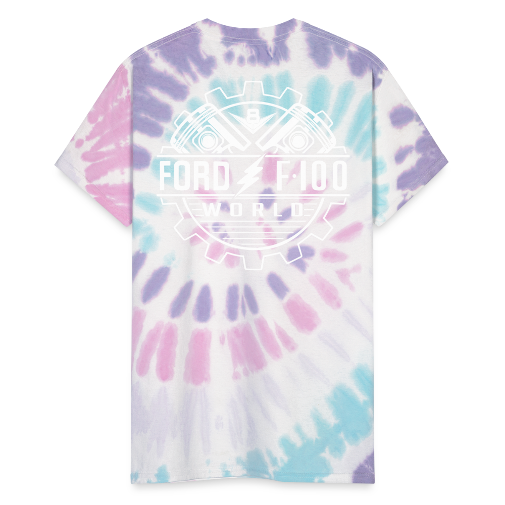 Unisex Tie Dye T-Shirt - Pastel Spiral