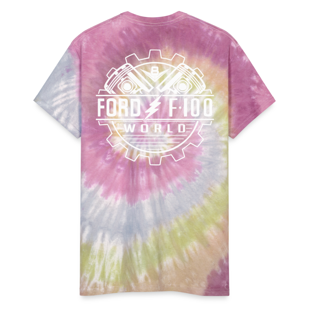 Unisex Tie Dye T-Shirt - Desert Rose