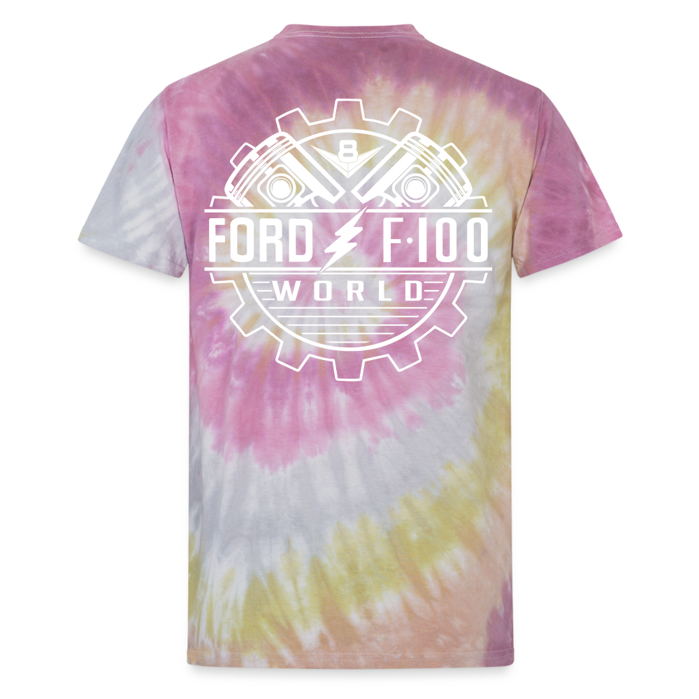 Unisex Tie Dye T-Shirt - Desert Rose