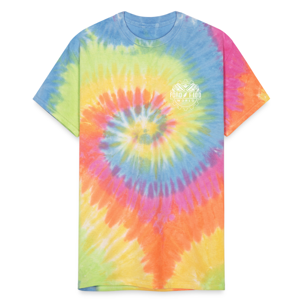 Unisex Tie Dye T-Shirt - rainbow