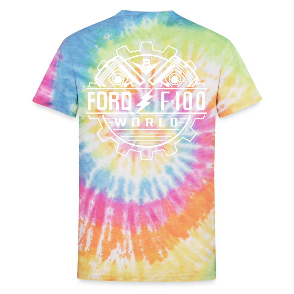 Unisex Tie Dye T-Shirt - rainbow