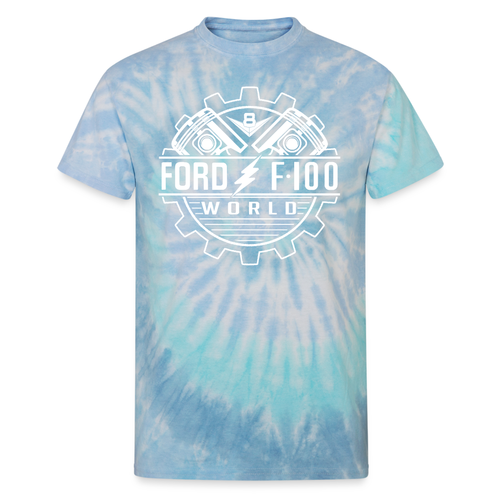 Unisex Tie Dye T-Shirt - blue lagoon