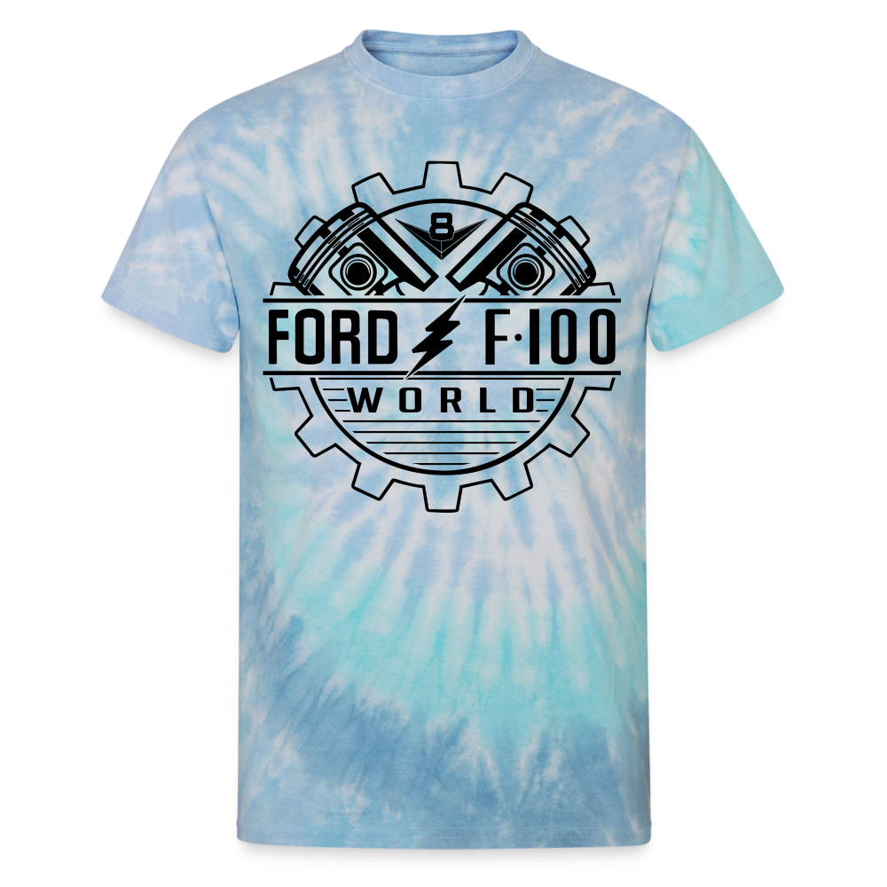 Unisex Tie Dye T-Shirt - blue lagoon