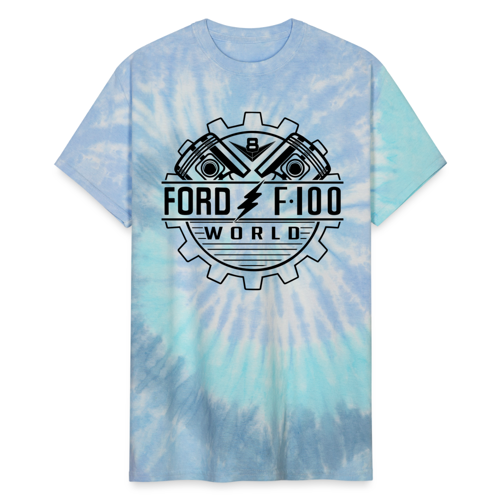 Unisex Tie Dye T-Shirt - blue lagoon