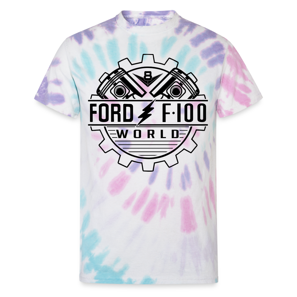 Unisex Tie Dye T-Shirt - Pastel Spiral