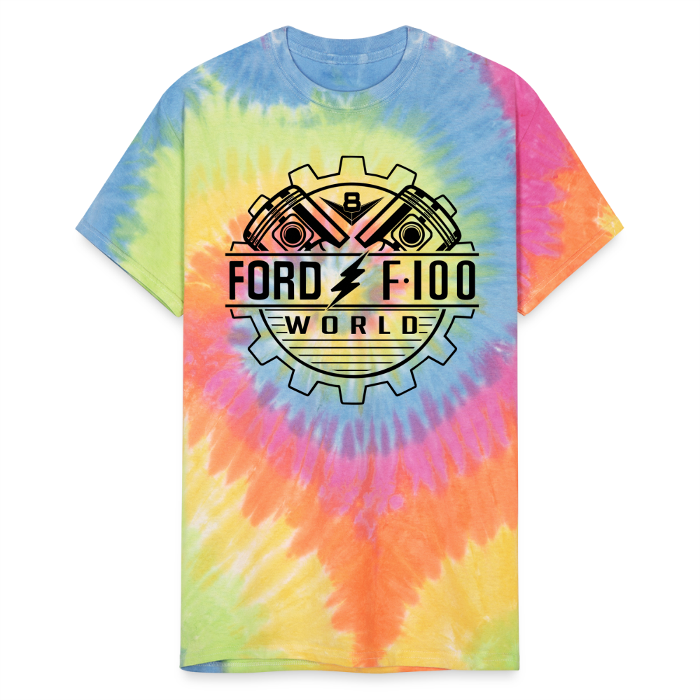 Unisex Tie Dye T-Shirt - rainbow