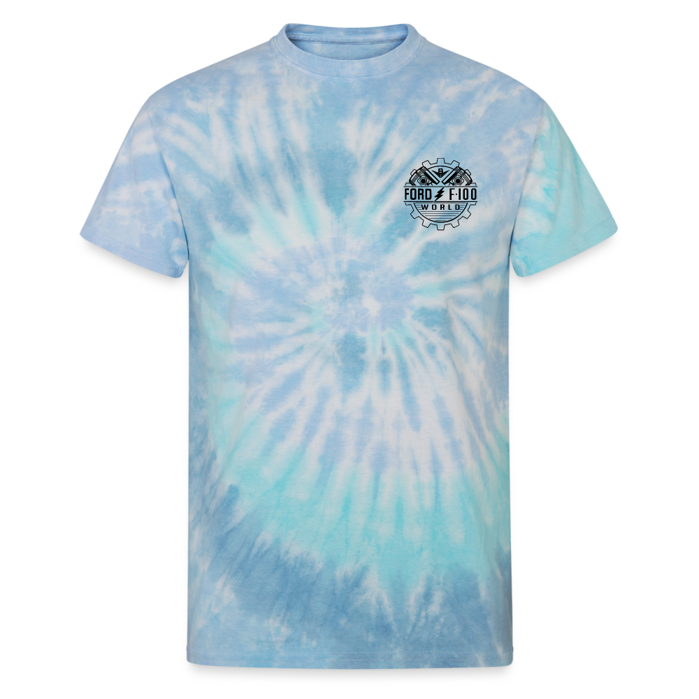 Unisex Tie Dye T-Shirt - blue lagoon