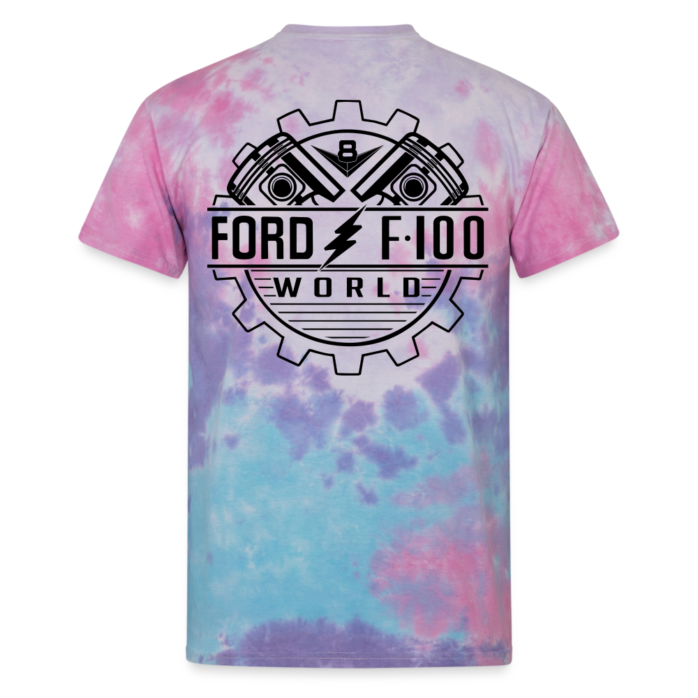 Unisex Tie Dye T-Shirt - cotton candy