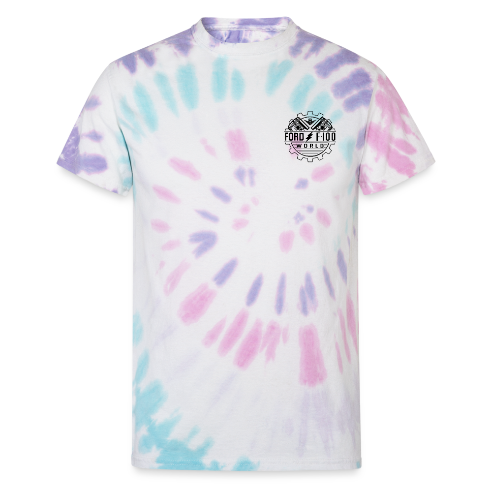 Unisex Tie Dye T-Shirt - Pastel Spiral