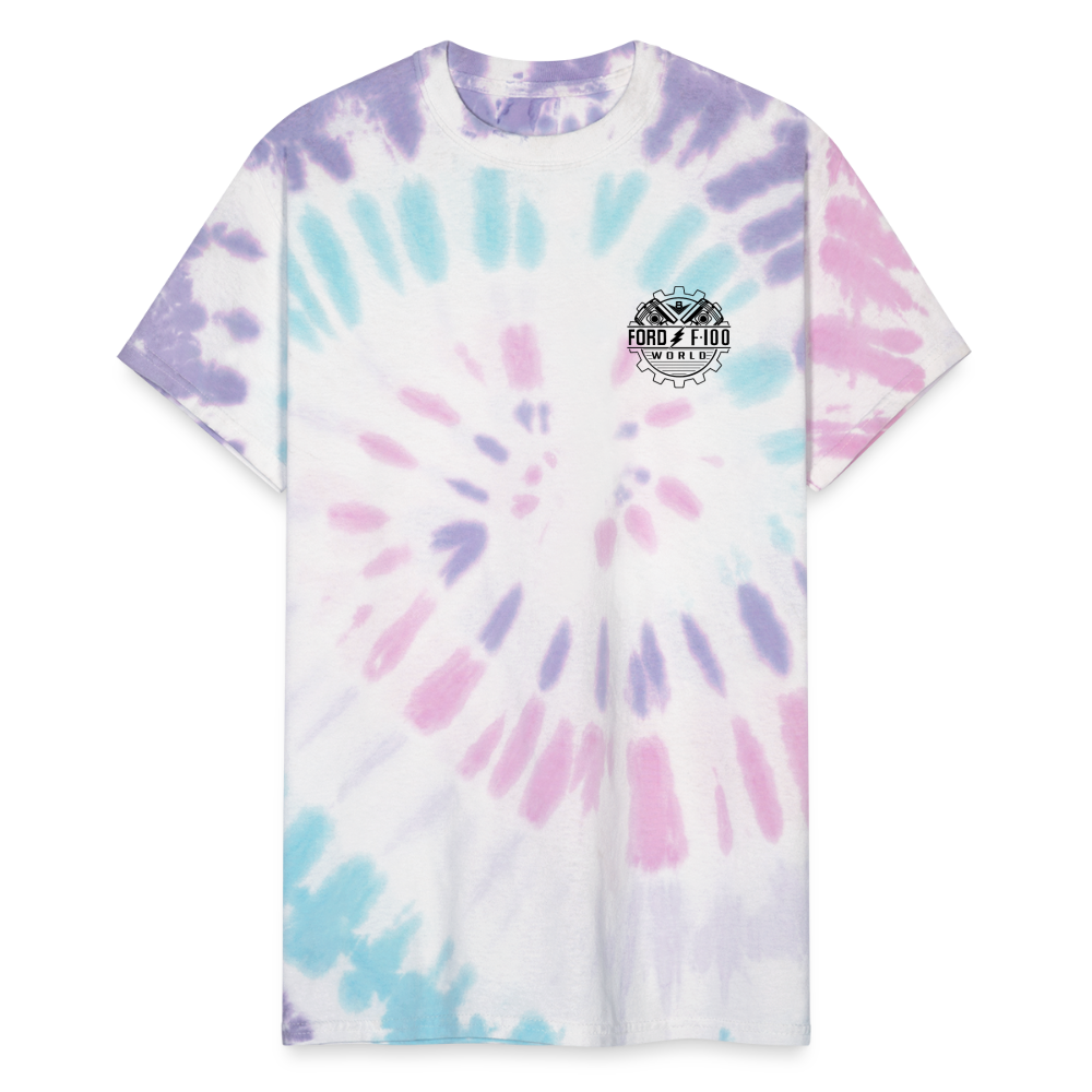 Unisex Tie Dye T-Shirt - Pastel Spiral