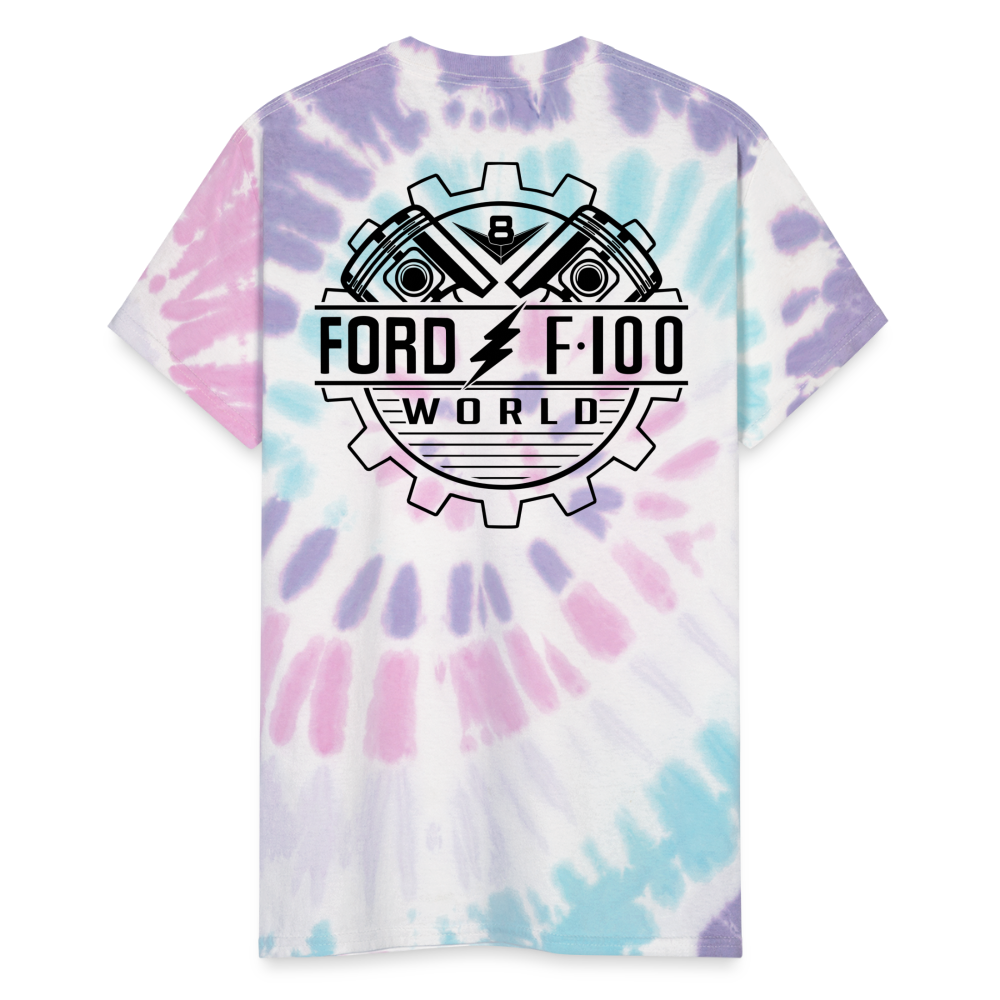 Unisex Tie Dye T-Shirt - Pastel Spiral