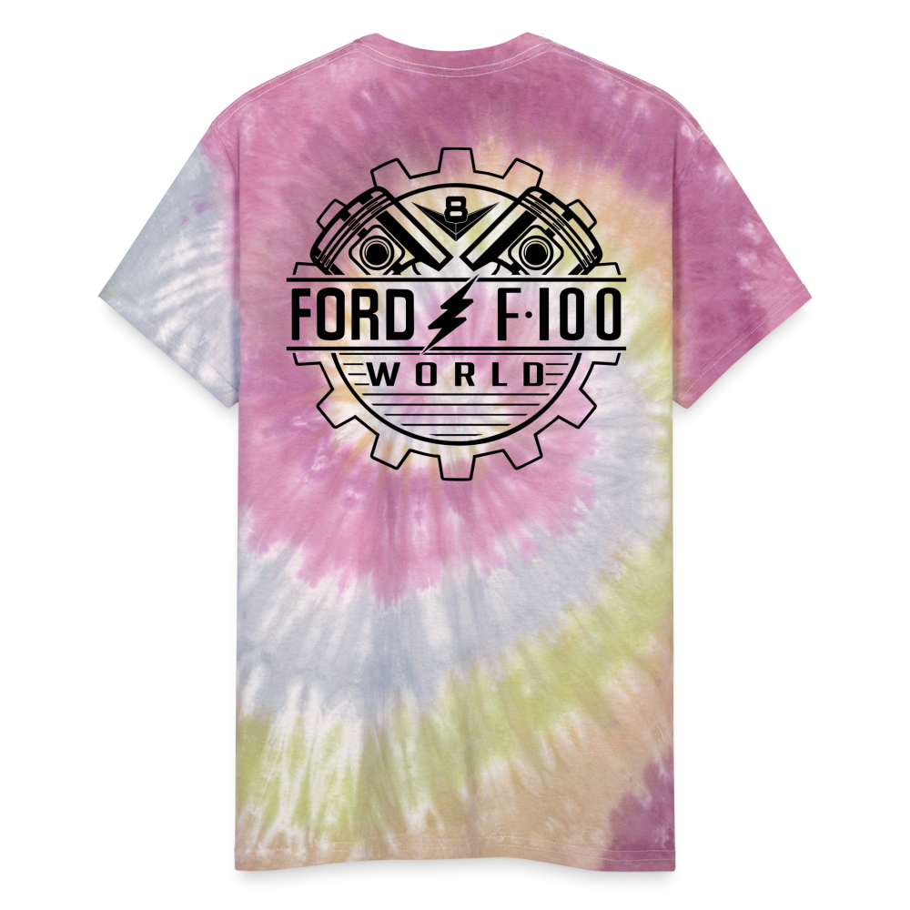 Unisex Tie Dye T-Shirt - Desert Rose