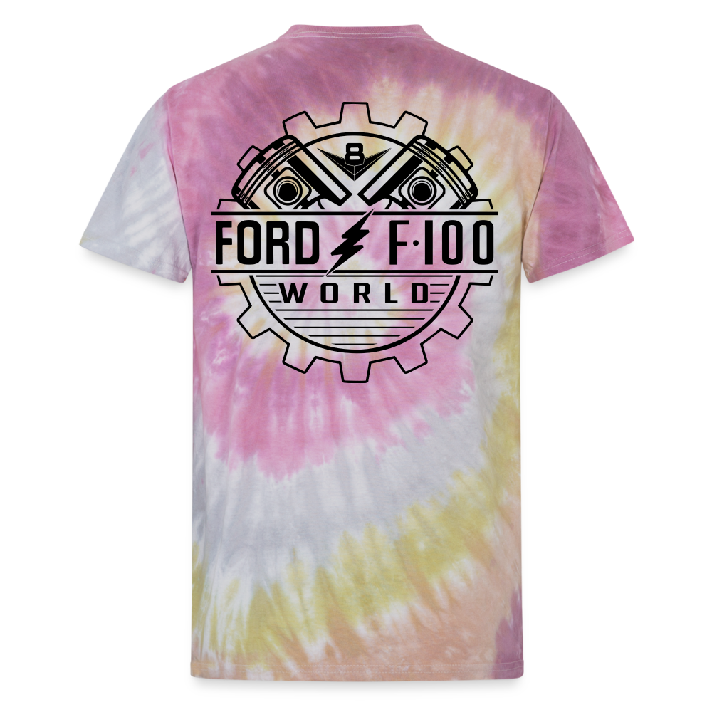 Unisex Tie Dye T-Shirt - Desert Rose