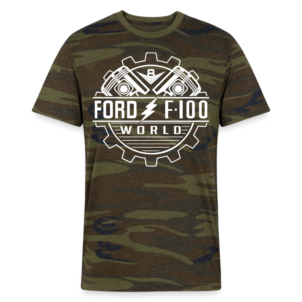 Alternative Unisex Eco Camo T-Shirt - green camo