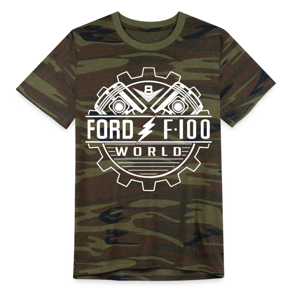 Alternative Unisex Eco Camo T-Shirt - green camo