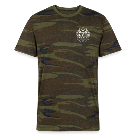 Alternative Unisex Eco Camo T-Shirt - green camo