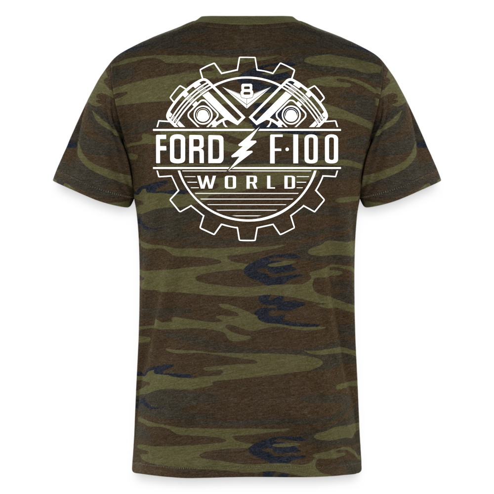 Alternative Unisex Eco Camo T-Shirt - green camo