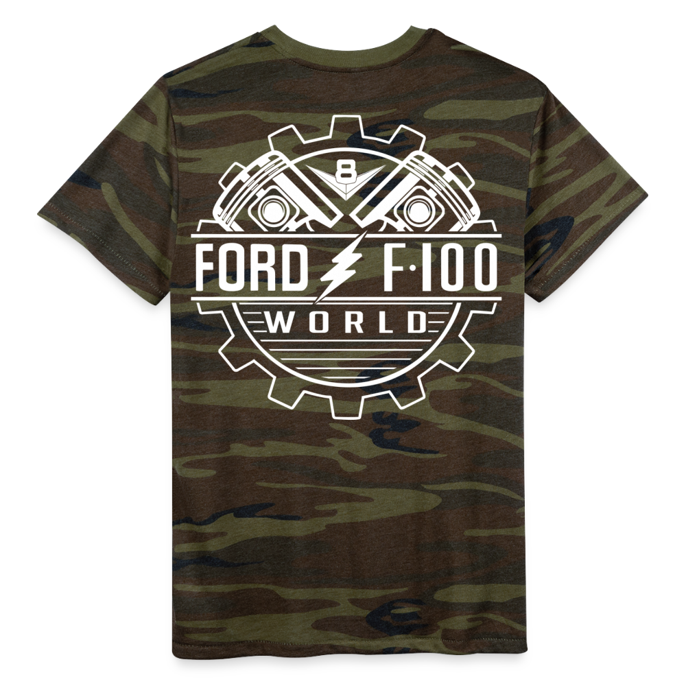 Alternative Unisex Eco Camo T-Shirt - green camo