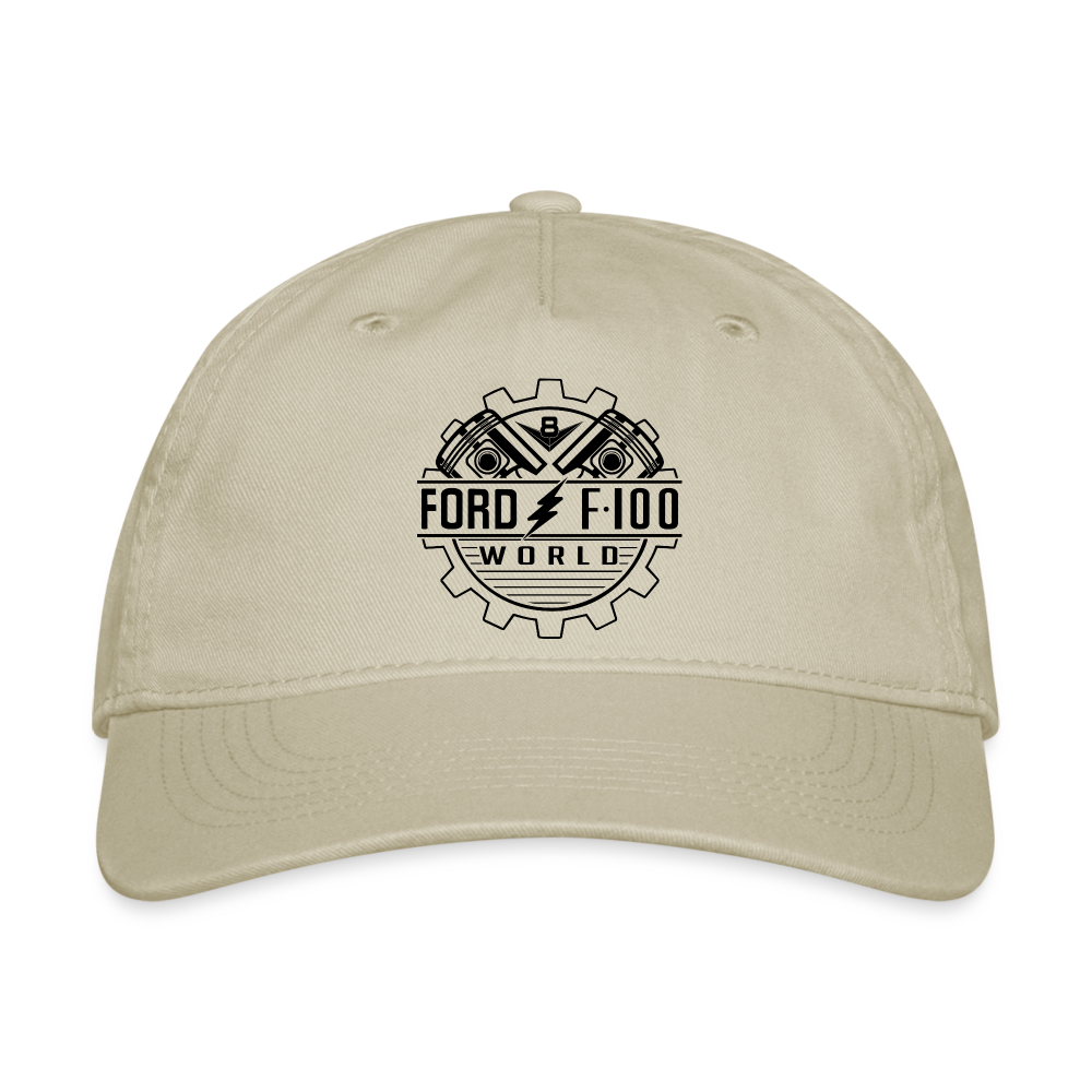 Organic Baseball Cap - khaki