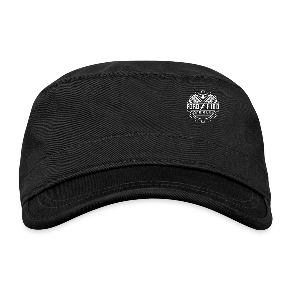 Organic Cadet Cap - black